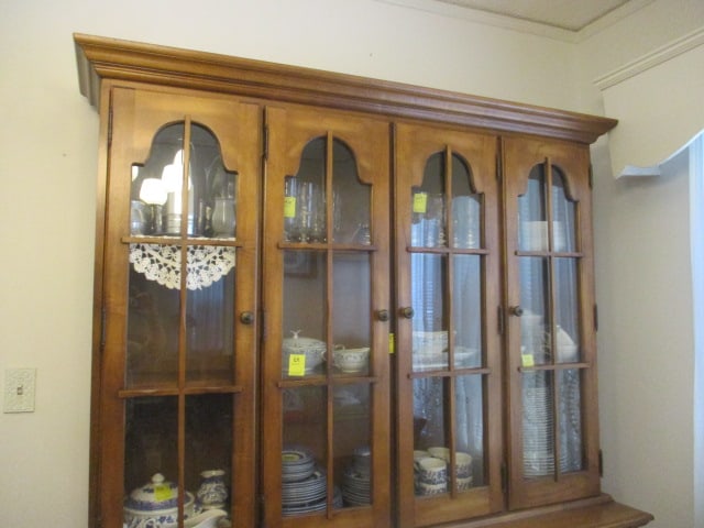 China Hutch; 2 pc - 2