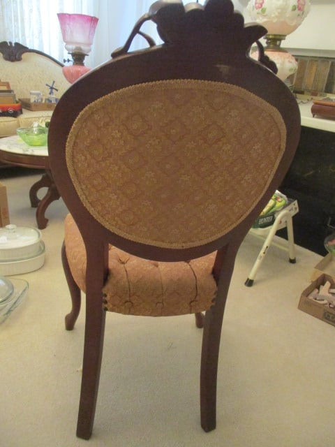 Victorian Style Parlor Chair - 3