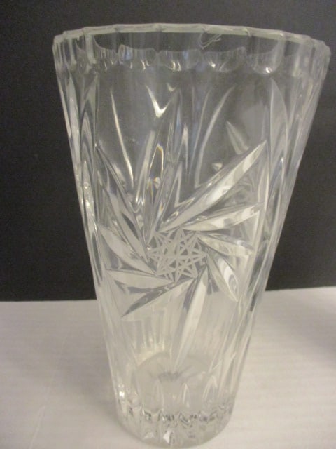 Cut Glass Vases - 2