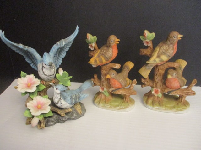 Ceramic Birds: Few chips