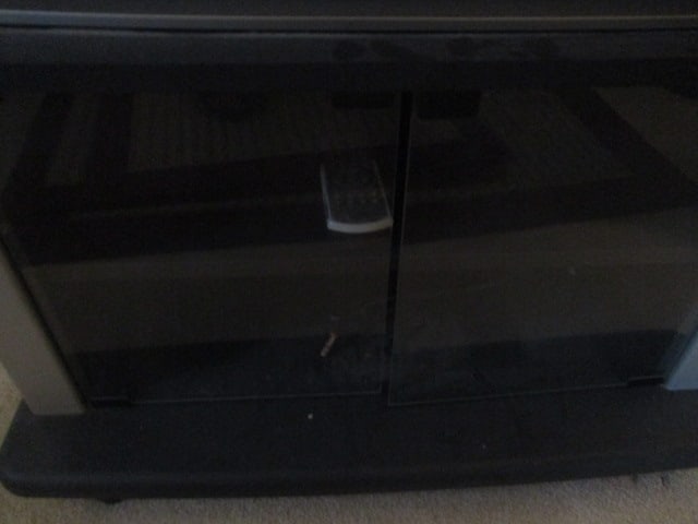 LG TV & Stand & Remote - 2