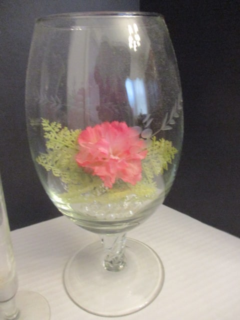 3pc Glass Vases - 3