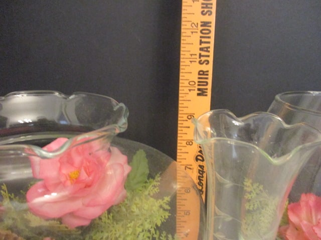 3pc Glass Vases - 5