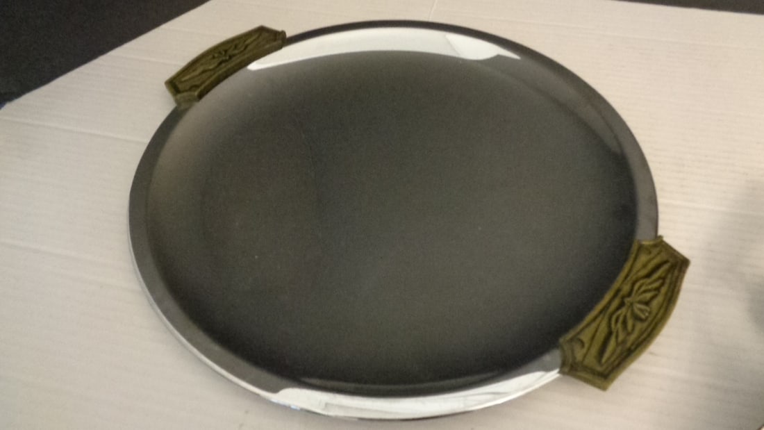 Metal Trays & Serving Spoons - 5