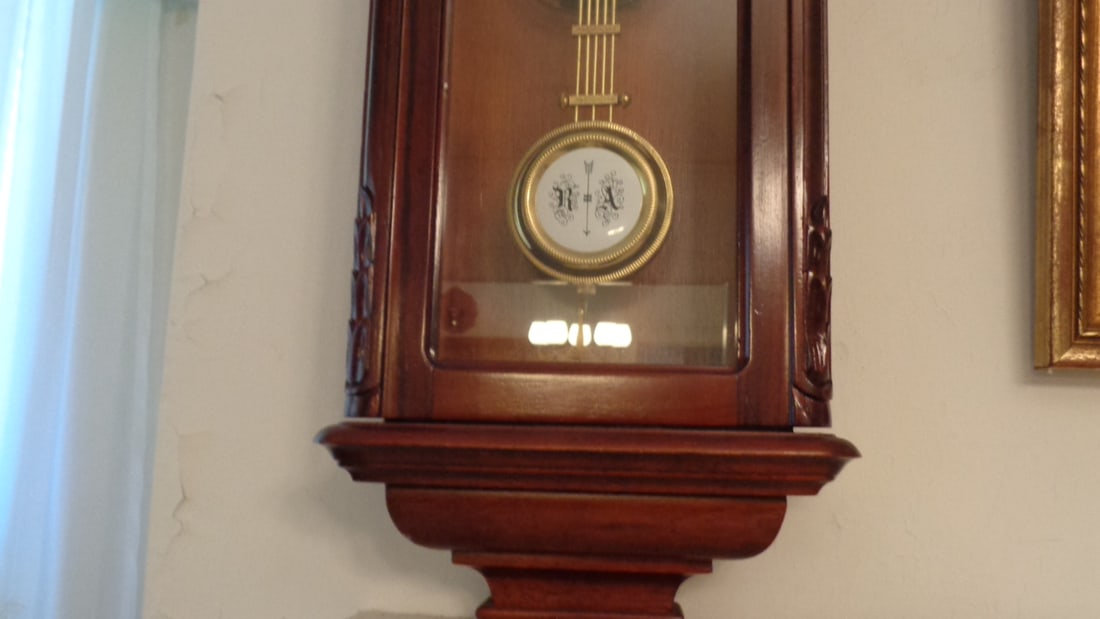 Clock Victorian Style Regulator Clock - 2