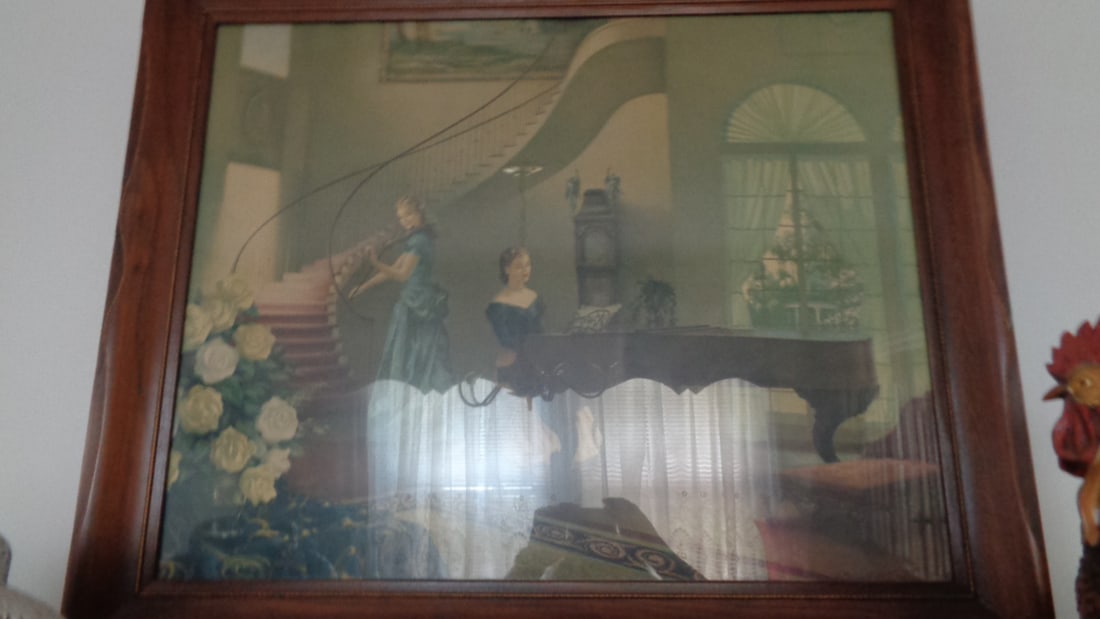 Wood Frame Art - Signed by R Brunell McGraw: 35" x 29"