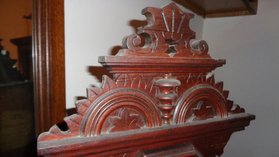 Victorian Shelf Clock "Gingerbread Clock" - 6