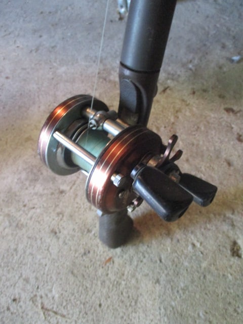 Ambassadeur 5000C Combo Rod and Reel and Fenwick Lunkerstick 2000 with Diana Millionaire Reel - 10