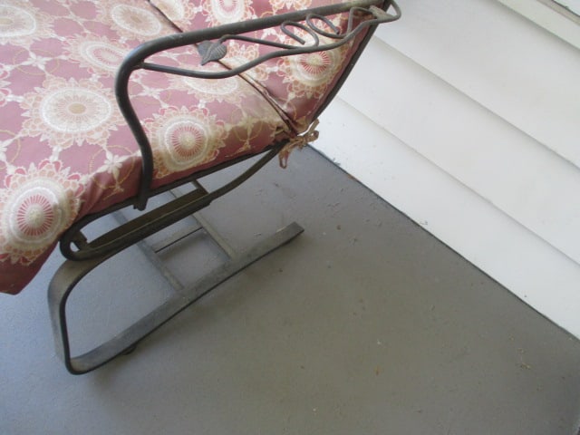 Two Cast Iron Rockers - 4