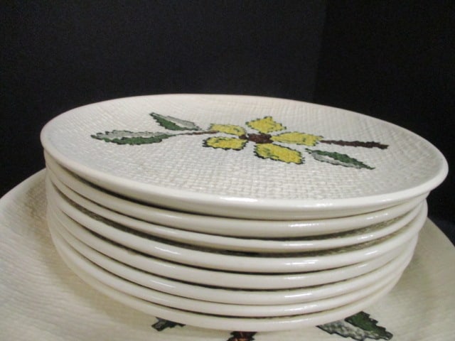 Blue Ridge Southern Potteries 'Woodcrest' Handpainted Dinnerware - 16