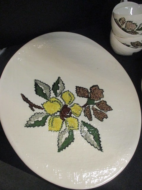 Blue Ridge Southern Potteries 'Woodcrest' Handpainted Dinnerware - 9