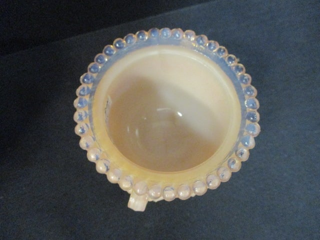 Opalescent Footed Toothpick Holders (3 Slag Glass) - 3