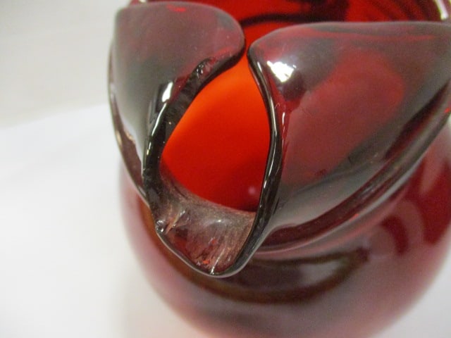 Anchor Hocking Ruby Red Roly Poly Pitcher & Tumbler Set - 8