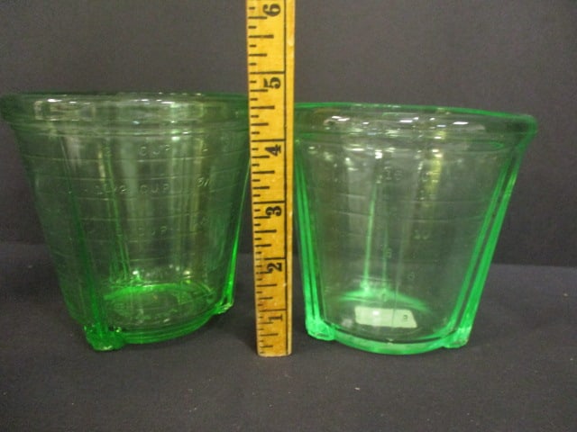 Uranium Glass 2 Cup Measuring Cup (2) - 6