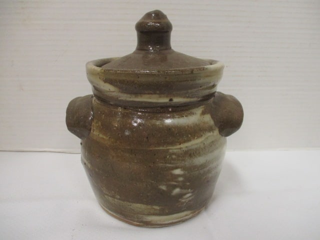 BB Craig Pottery Jar w/Rustic Glaze (1 of 5)
