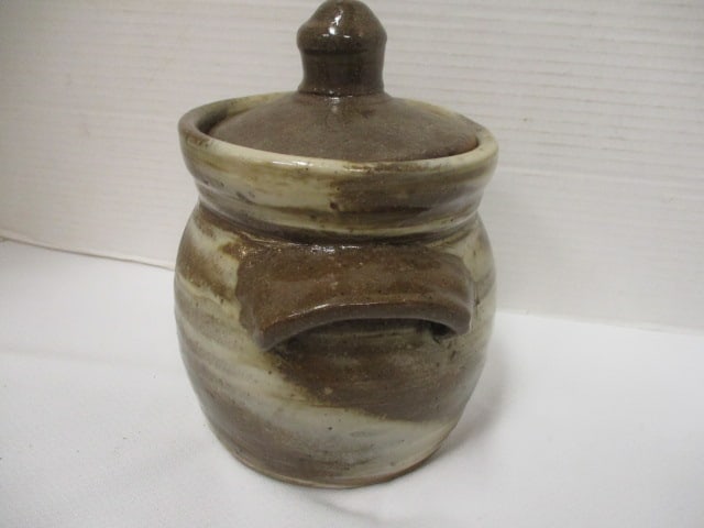 BB Craig Pottery Jar w/Rustic Glaze - 2