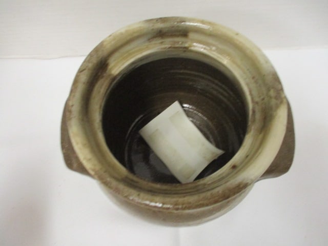 BB Craig Pottery Jar w/Rustic Glaze - 3