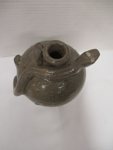 BB Craig Pottery Jug w/Snake embelishment - 2