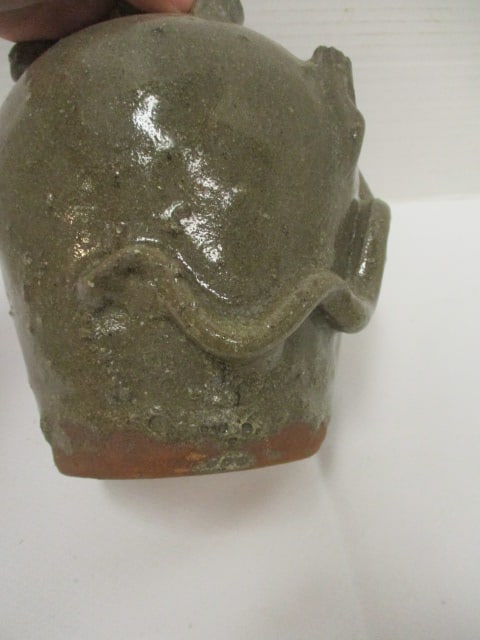 BB Craig Pottery Jug w/Snake embelishment - 4