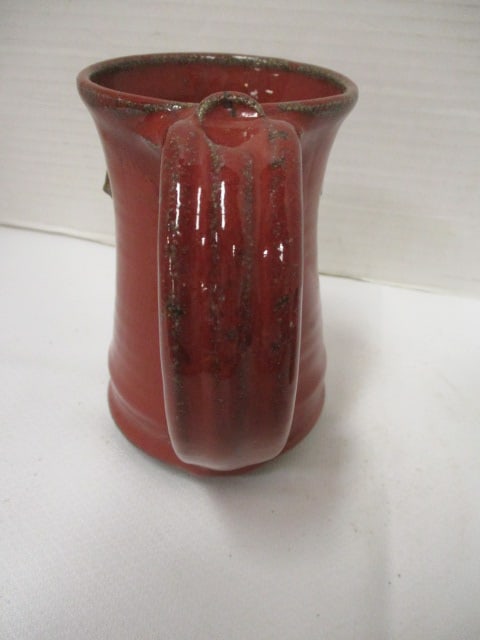 EJ Brown Stoneware Mug & Signed Pottery Ugly Face Mug - 7