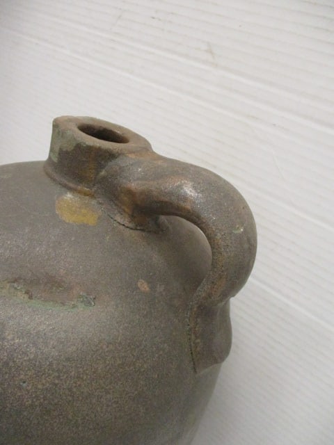 CC Brown Salt Glaze Stoneware Jug - 2