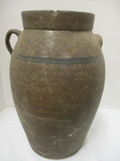 Antique Stoneware/Pottery Crock/Jug (1 of 5)