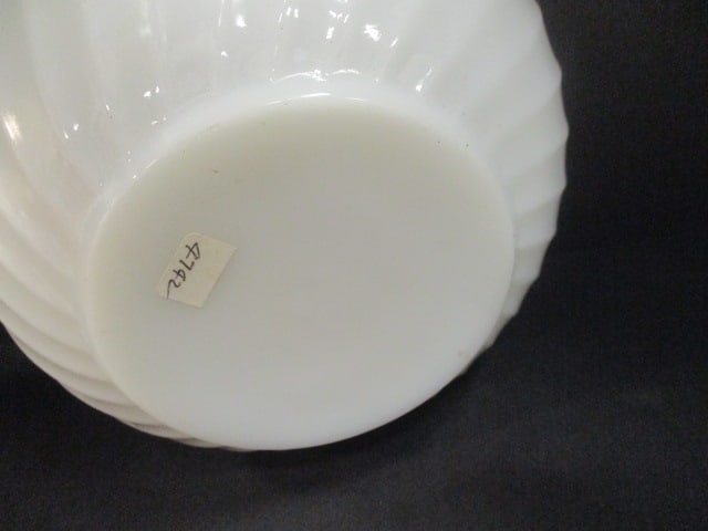 Fireking Milk Glass Bowl - 3