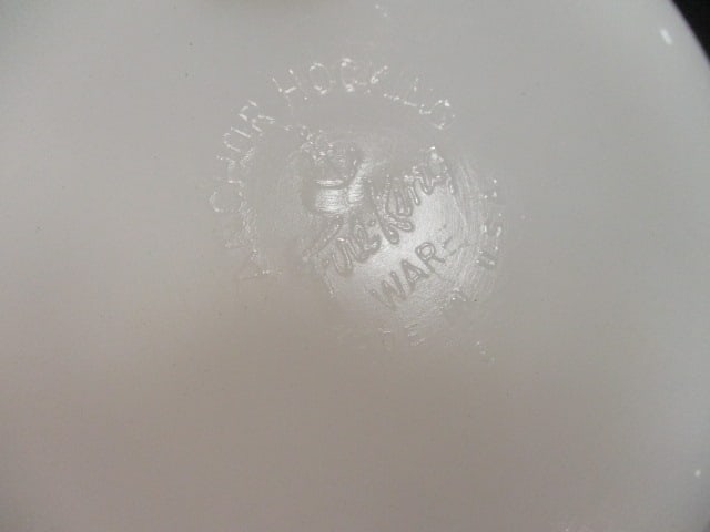 Fireking Milk Glass Bowl - 4