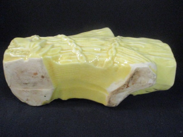 Donkey w/Car Planter (5 1/2"), Yellow Log Planter 7" Long, - 10