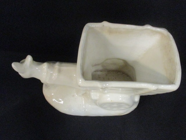 Donkey w/Car Planter (5 1/2"), Yellow Log Planter 7" Long, - 12