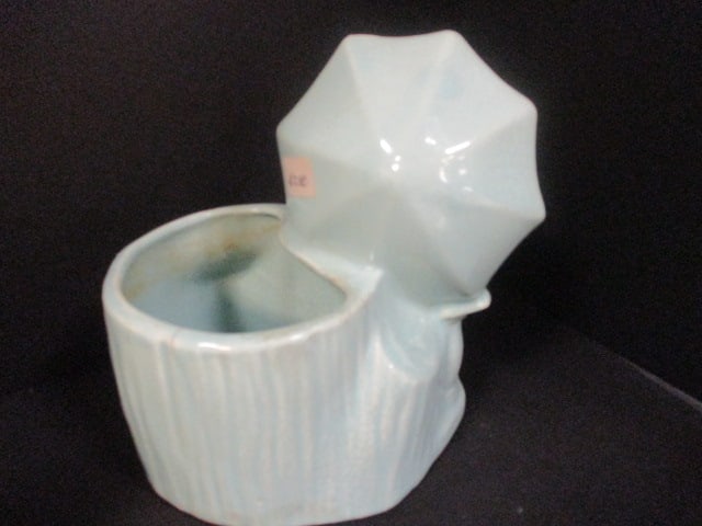 Donkey w/Car Planter (5 1/2"), Yellow Log Planter 7" Long, - 7
