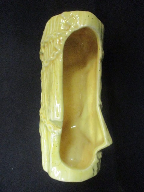 Donkey w/Car Planter (5 1/2"), Yellow Log Planter 7" Long, - 9