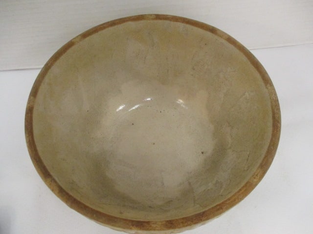 Unmarked Stoneware Mixing Bowl - 2