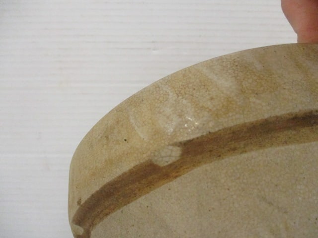 Unmarked Stoneware Mixing Bowl - 4