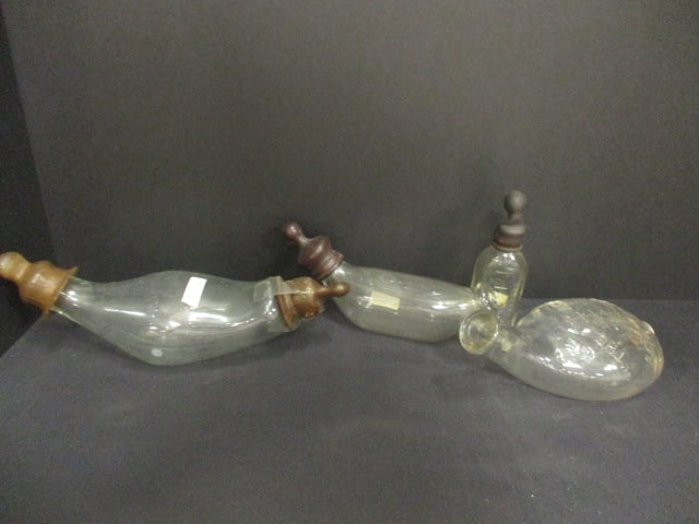 Banjo Style Nursing Glass Bottles/Feeders Double Sided & (1 of 10)
