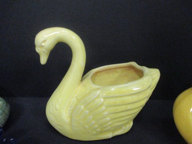 Ducks & Swan Planters Grouping - 5