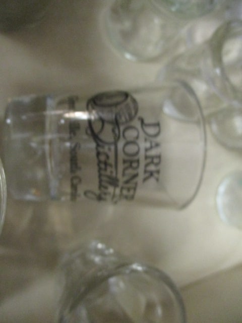 Souvenir Glass Shot Glasses & Lot of 5 Glass Creamer Jars - 4