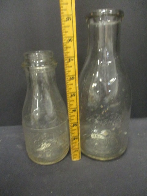 Thackston Dairies Milk Bottles (Lot of 2) - 6