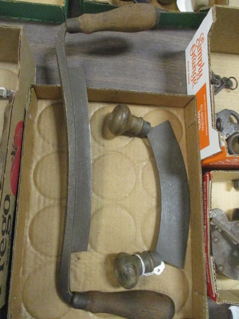 2 Draw Knives: .