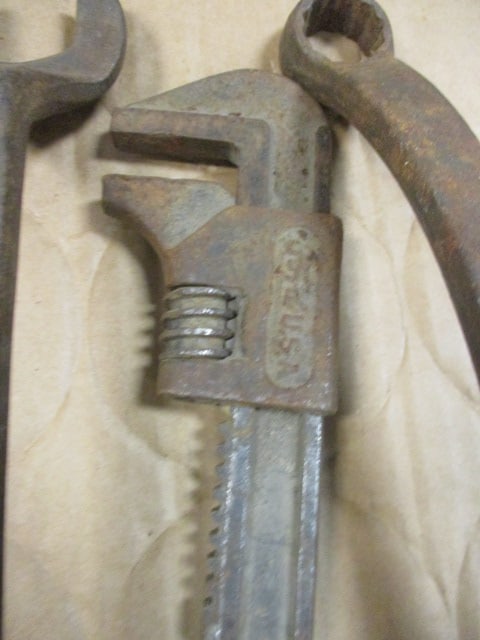 Ford Combination Wrench (Lot of 2) & Ford Adjustable Wrench - 4
