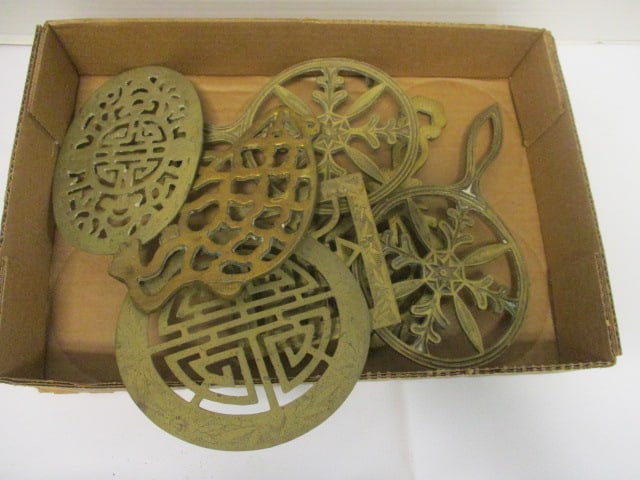 Brass Trivets (Lot of 7) (1 of 7)