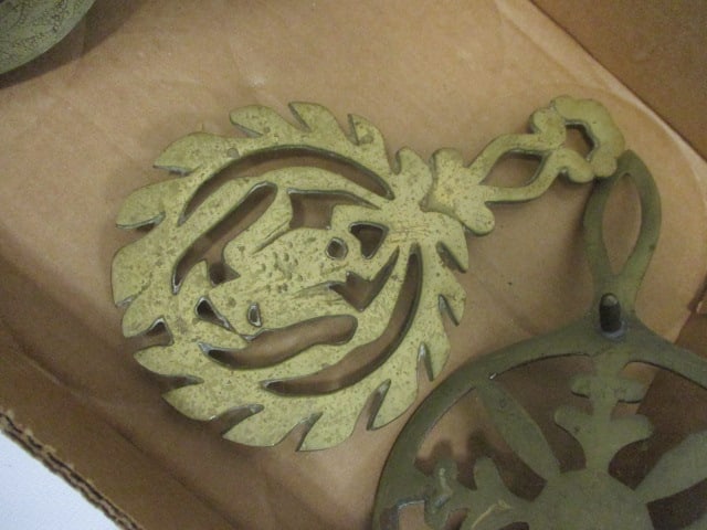 Brass Trivets (Lot of 7) - 2