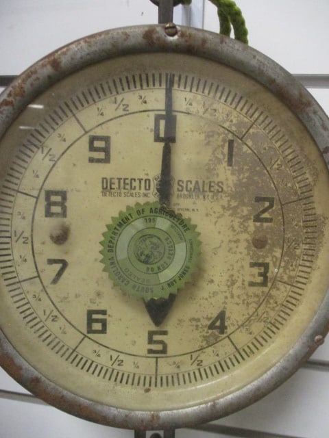 Detecto Scales Vtg. Hanging Scales for weighing produce (Jacobs Bros.) - 2