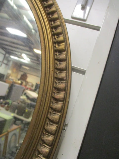 Gilt Frame Vtg. Wall Mirror - 3