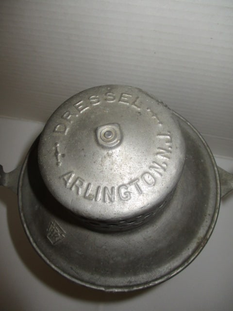 Dressel Railroad Lantern w/Red Globe (Arlington, NJ) - 2