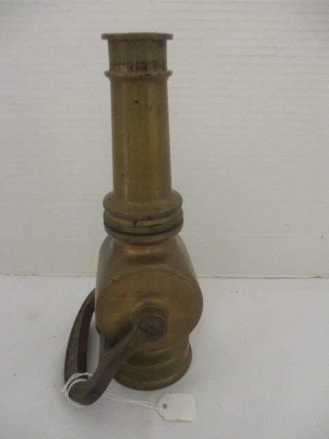 Brass Fire Hose Nozzle (1 of 5)