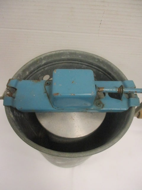 Hand Crank Galvanized Ice Cream Churn - 2