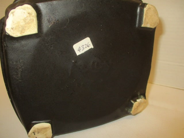 McCoy USA Pottery Black Pot Belly Stove Cookie Jar - 5