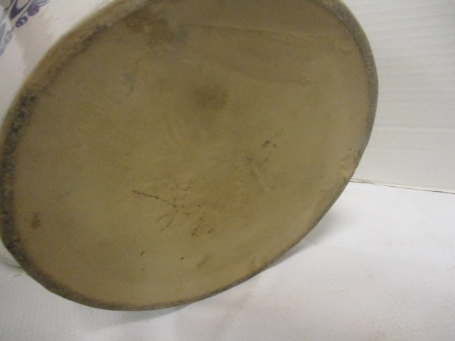 Monmouth Western Stoneware 'Cookies' Jar w/metal Bail handle - 5