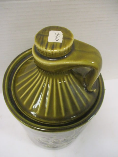 McCoy Olive Vtg. Cookie Jar - 3